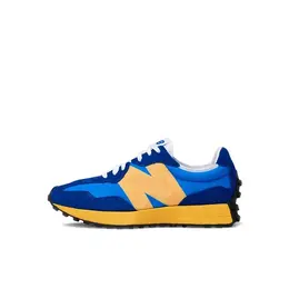 New Balance: Синие кеды 