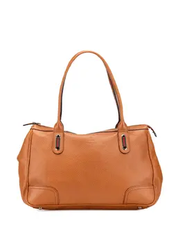 Gucci Pre-Owned: Коричневая сумка-шоппер 
