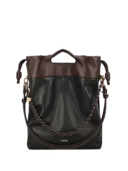 LOEWE: Чёрная сумка 