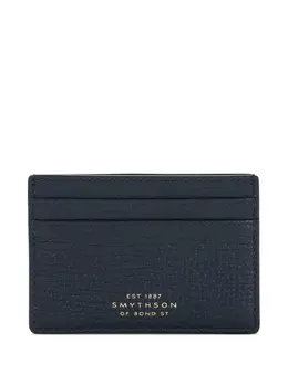Smythson: Синий картхолдер 