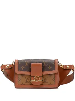Louis Vuitton Pre-Owned: Коричневая поясная сумка 