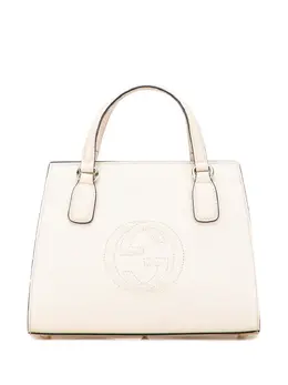 Gucci Pre-Owned: Белая сумка-шоппер 
