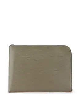 Louis Vuitton Pre-Owned: Коричневый клатч 