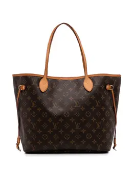 Louis Vuitton Pre-Owned: Коричневая сумка-шоппер 