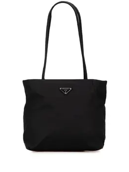 Prada Pre-Owned: Чёрная сумка-шоппер 