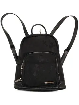 Chrome Hearts: Чёрный рюкзак 