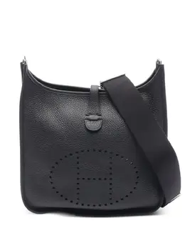 Hermès Pre-Owned: Чёрная сумка через плечо 