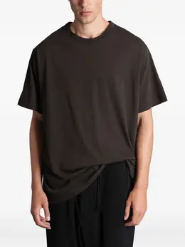 Yohji Yamamoto: Футболка с коротким рукавом 