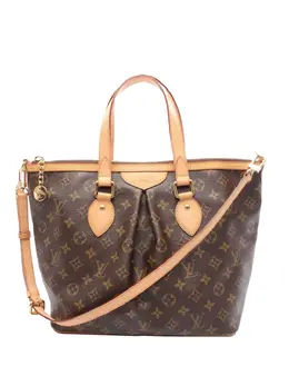 Louis Vuitton Pre-Owned: Коричневая сумка 