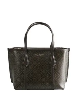 Tory Burch: Коричневая сумка-шоппер  Perry