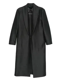 Alberta Ferretti: Тёмное пальто 