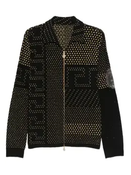 Versace Pre-Owned: Чёрный кардиган 