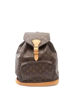 Louis Vuitton Pre-Owned: Коричневый рюкзак 