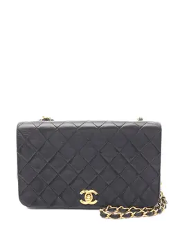 CHANEL Pre-Owned: Чёрная сумка 