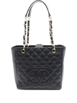 CHANEL Pre-Owned: Чёрная сумка 