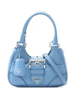Prada Pre-Owned: Голубая сумка-шоппер 