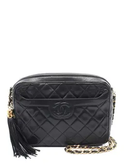 CHANEL Pre-Owned: Чёрная сумка 
