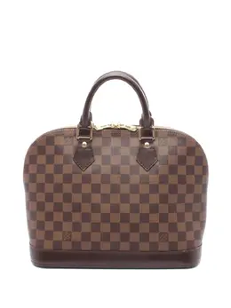 Louis Vuitton Pre-Owned: Коричневая сумка-шоппер 