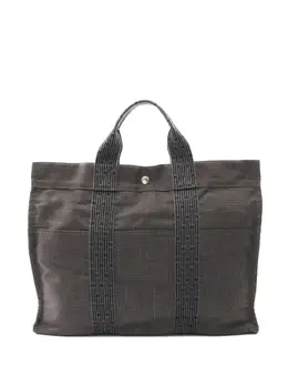 Hermès Pre-Owned: Тёмная сумка-шоппер 