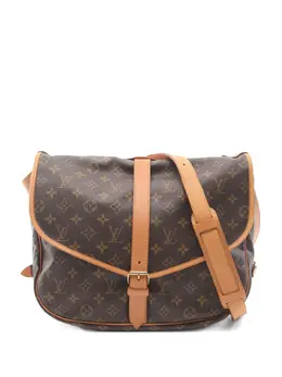 Louis Vuitton Pre-Owned: Коричневая сумка 