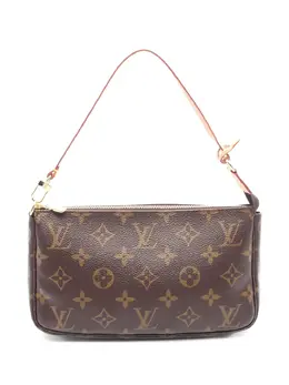 Louis Vuitton Pre-Owned: Коричневая сумка 