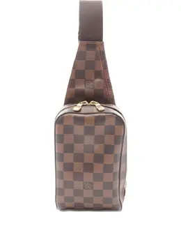 Louis Vuitton Pre-Owned: Коричневая поясная сумка 