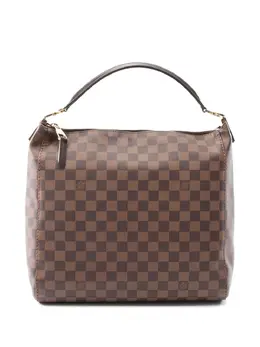Louis Vuitton Pre-Owned: Коричневая сумка-шоппер 