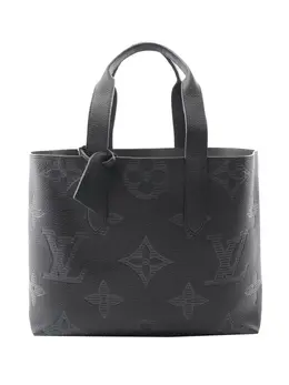 Louis Vuitton Pre-Owned: Чёрная сумка-шоппер 