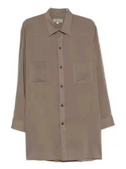 Yohji Yamamoto: Рубашка с длинным рукавом 