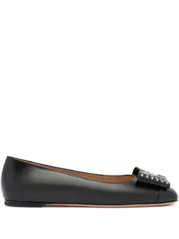 Bally: Чёрные балетки 