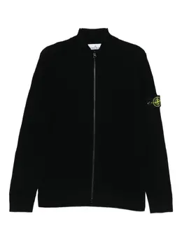Stone Island: Кардиган из шерсти 