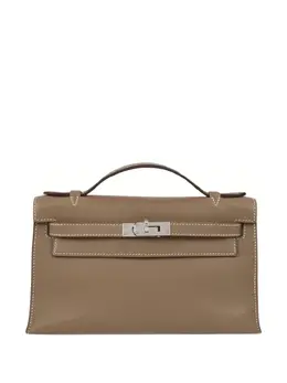 Hermès Pre-Owned: Коричневый клатч 