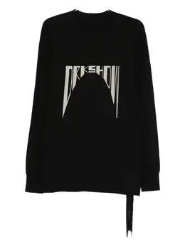 Rick Owens DRKSHDW: Футболка с принтом 