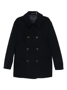 Yohji Yamamoto: Двубортное пальто 