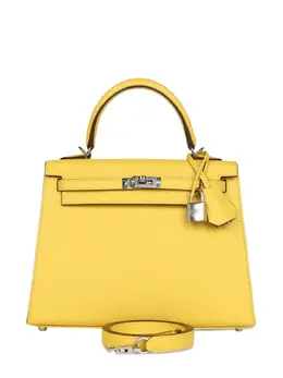 Hermès Pre-Owned: Жёлтая сумка-шоппер 