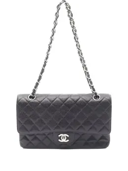 CHANEL Pre-Owned: Чёрная сумка 