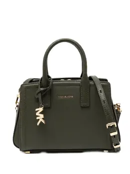Michael Kors: Зелёная сумка-шоппер 