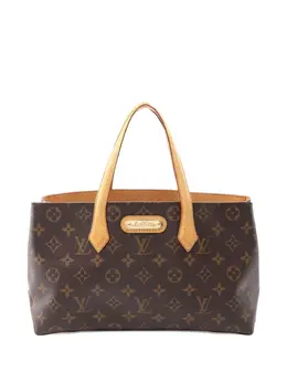 Louis Vuitton Pre-Owned: Коричневая сумка-шоппер 