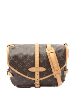 Louis Vuitton Pre-Owned: Коричневая сумка 