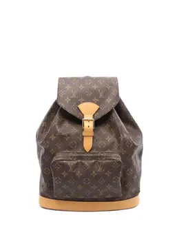 Louis Vuitton Pre-Owned: Коричневый рюкзак 