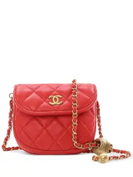 CHANEL Pre-Owned: Красная сумка 