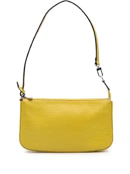 Louis Vuitton Pre-Owned: Жёлтая сумка 