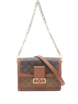 Louis Vuitton Pre-Owned: Коричневая сумка 