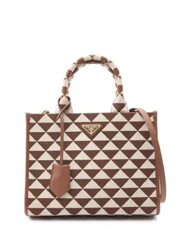 Prada Pre-Owned: Коричневая сумка 