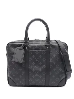 Louis Vuitton Pre-Owned: Чёрная сумка 