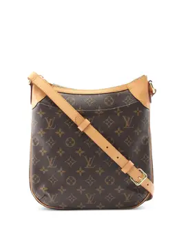 Louis Vuitton Pre-Owned: Коричневая сумка через плечо 