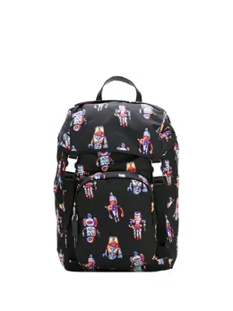 Prada: Рюкзак с принтом 