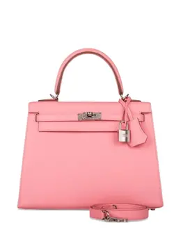 Hermès Pre-Owned: Розовая сумка-шоппер 