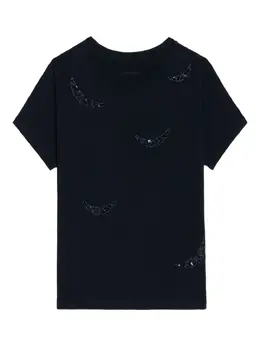 Zadig&Voltaire: Голубая футболка 