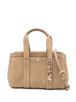Michael Kors: Бежевая сумка-шоппер 